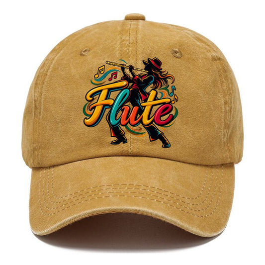 Flute Wordmark Music Instruments Classic Cap – Golden Harvest