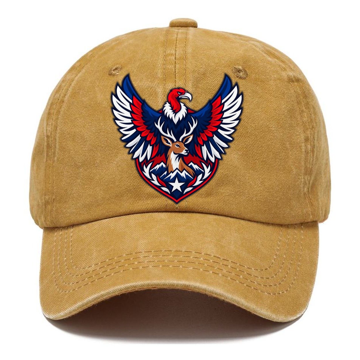 Chile Minimal Emblem Country Logos Classic Cap – Golden Harvest