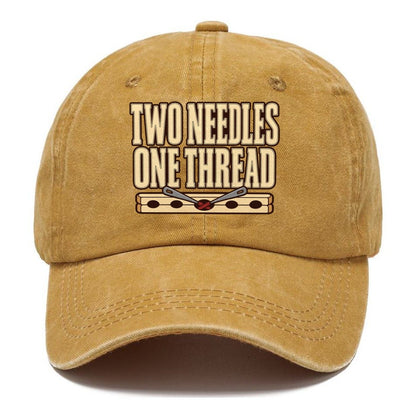 Two Needles One Thread Leathercraft Classic Cap – Golden Harvest