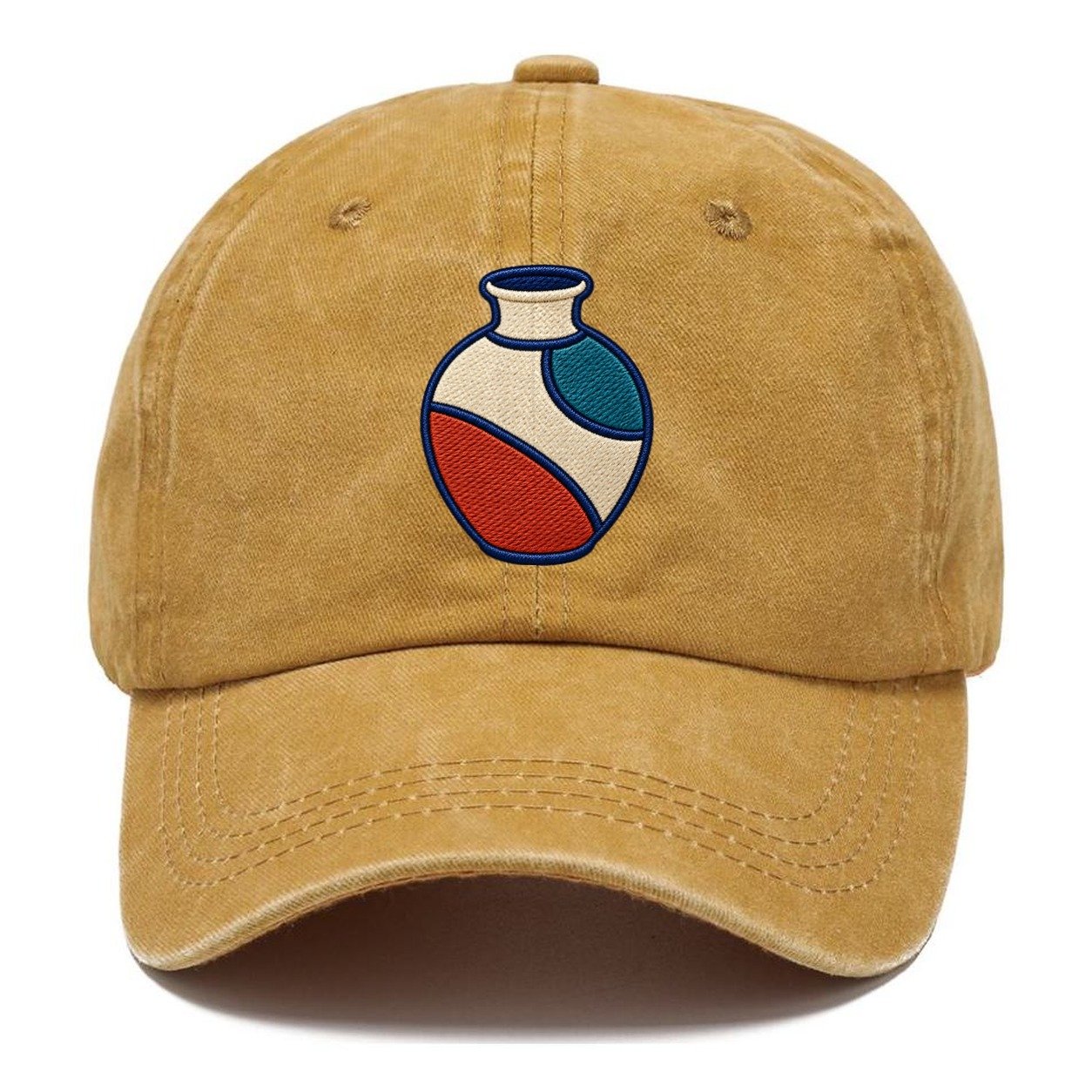 Ceramic Studio Vase Tiny Solo Marks Classic Cap – Golden Harvest