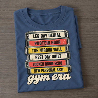 Gym Era Rewind Shelf Classic T-shirt – Twilight Navy