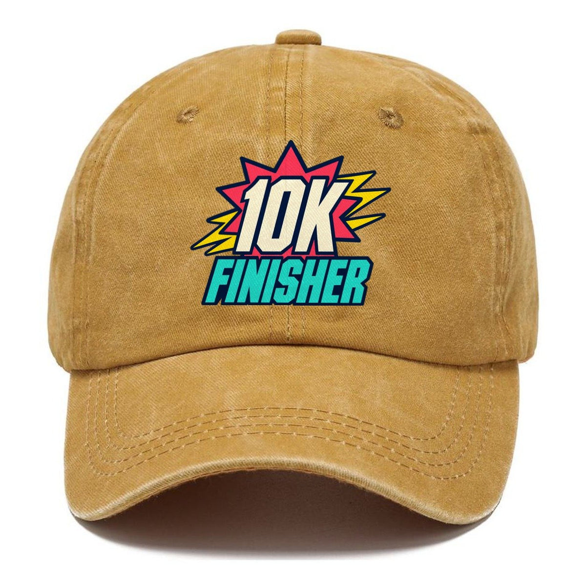 10K Finisher 90S Running Clubs Classic Cap – Golden Harvest