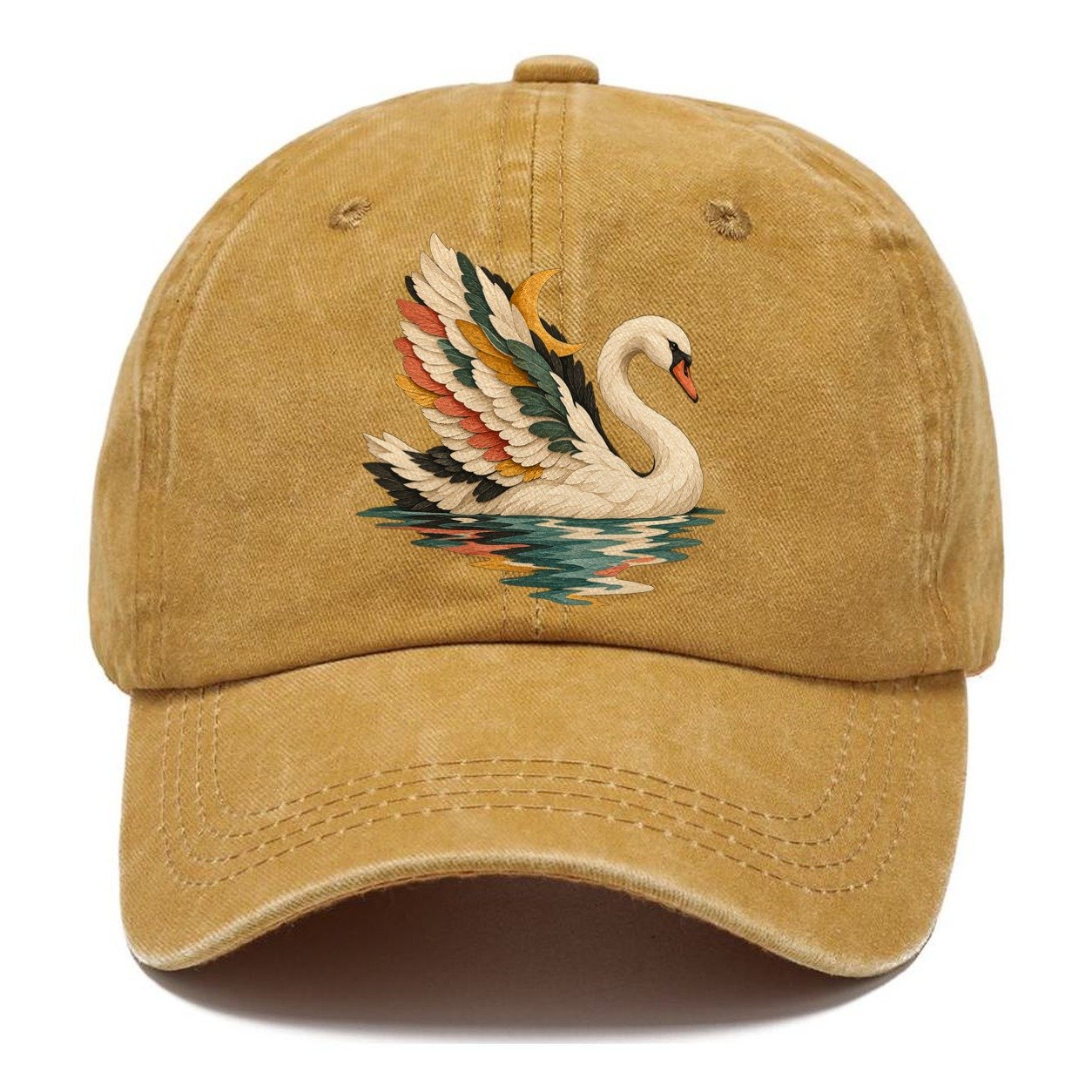 Swan Moon Reflection Gentle Wild Classic Cap – Golden Harvest