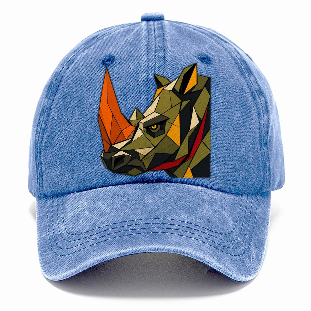 Rhinoceros Profile Horn Classic Cap – Summer Sky