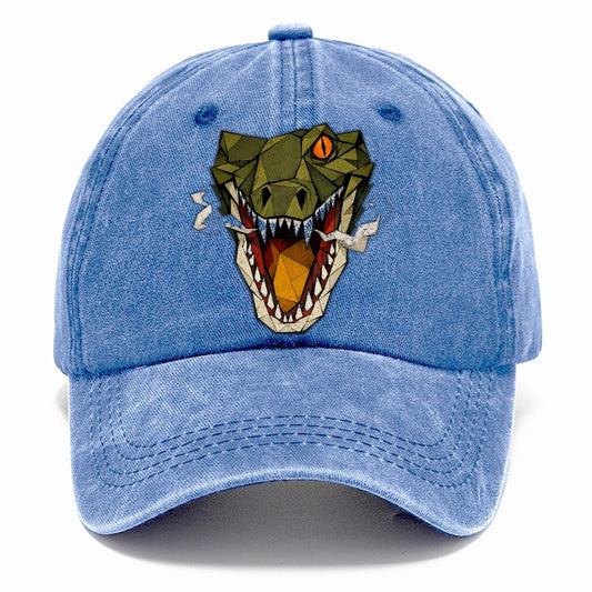 Crocodile Open Jaw Classic Cap – Summer Sky