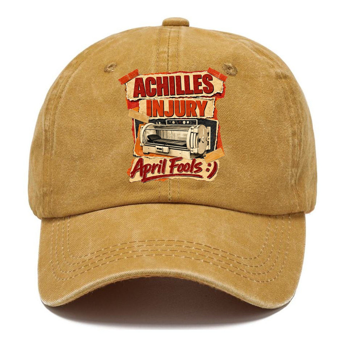 Achilles Injury April Fools Classic Cap – Golden Harvest