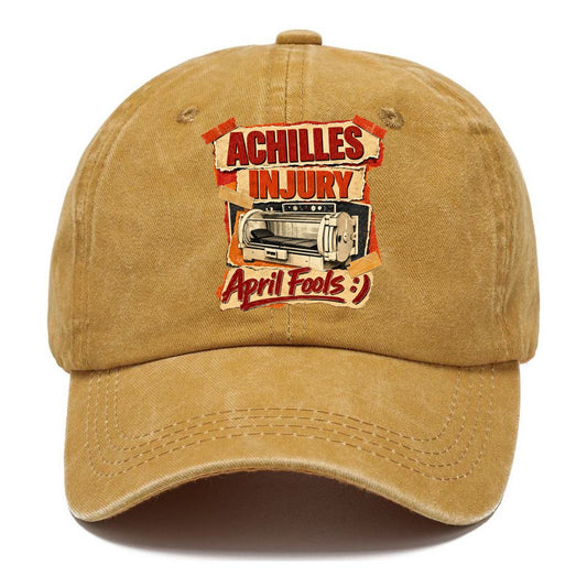 Achilles Injury April Fools Classic Cap – Golden Harvest