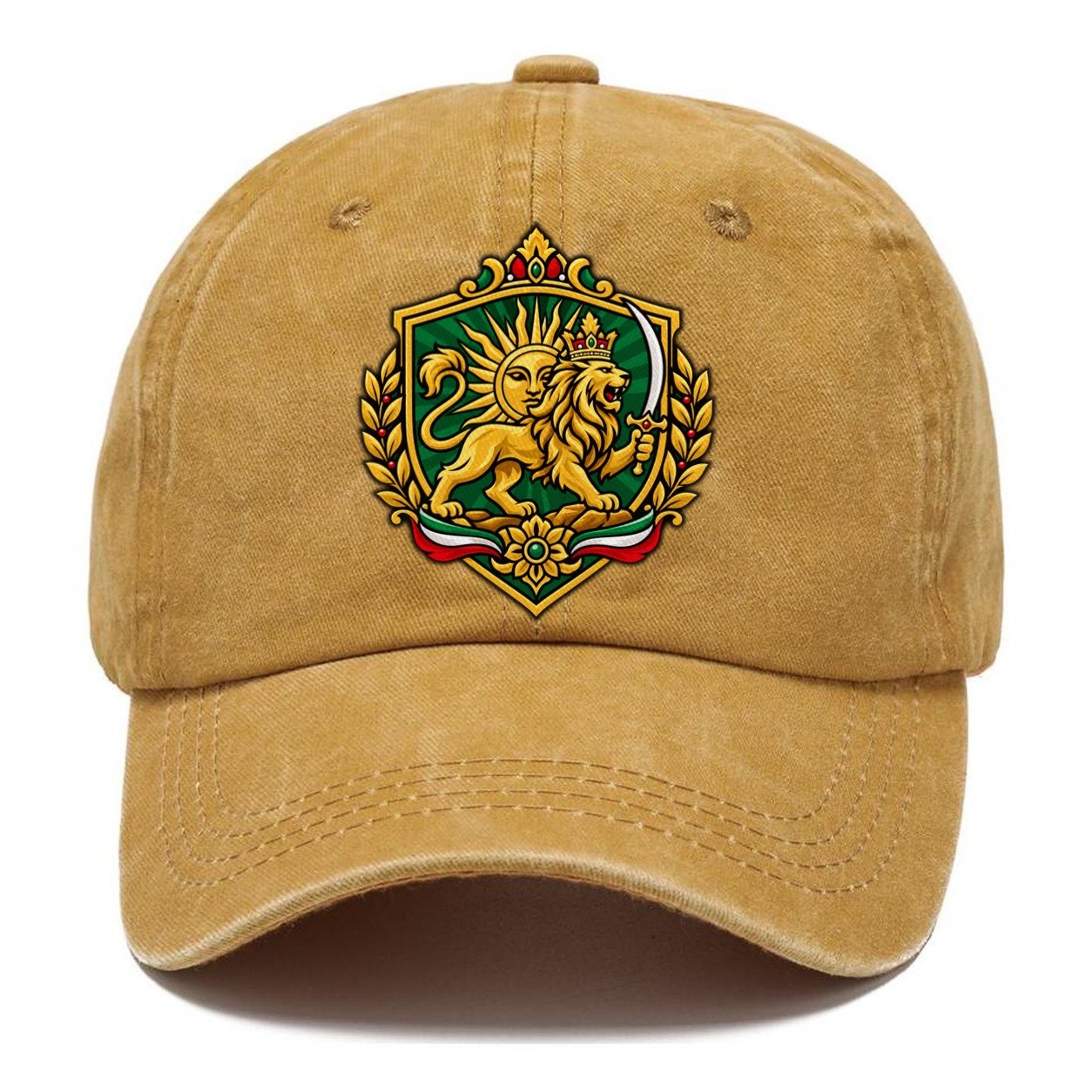 Iran Heraldic Crest Country Logos Classic Cap – Golden Harvest