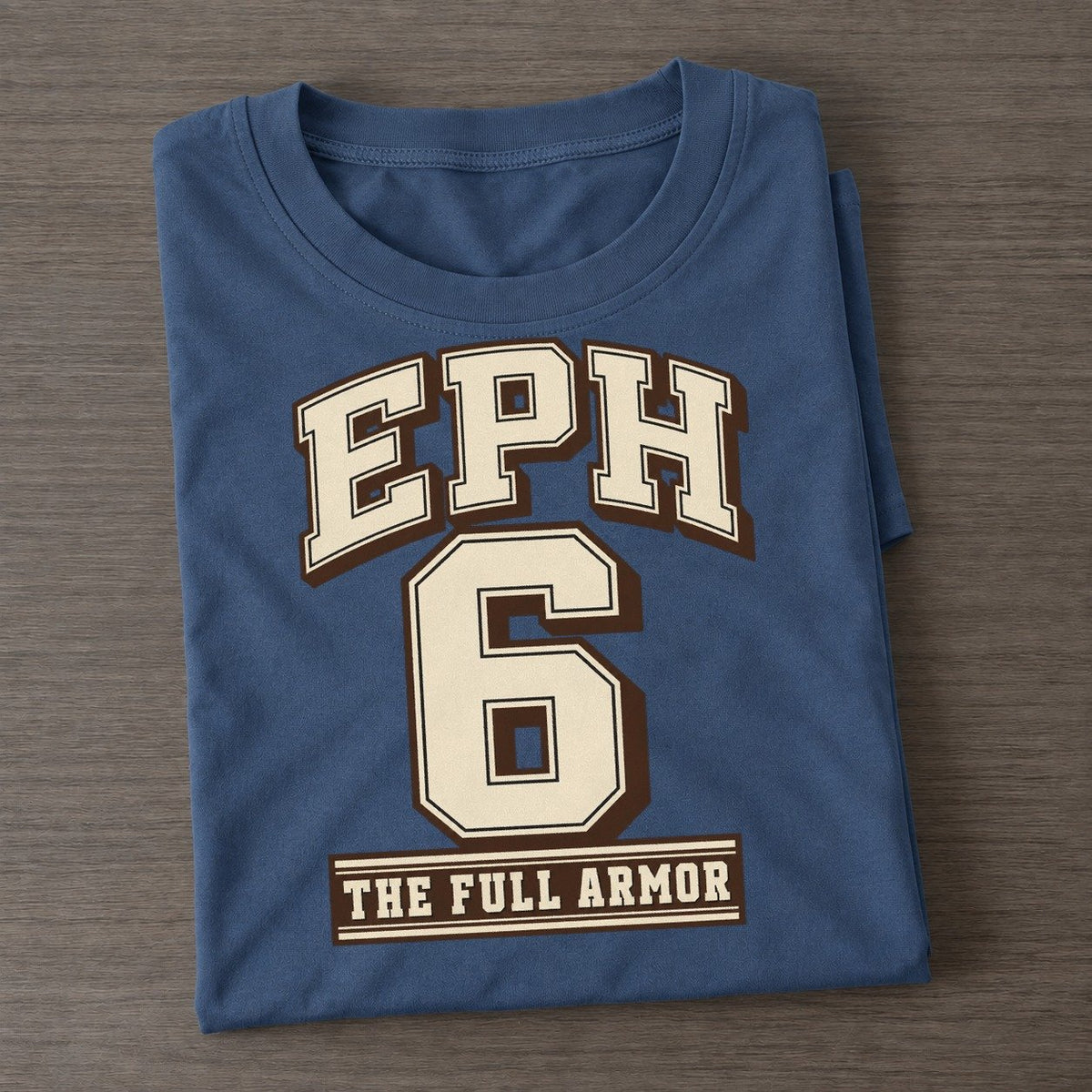 Ephesians 6 Varsity Chapel Varsity Classic T-shirt – Twilight Navy