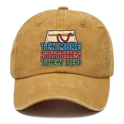 Ten More Stitches And Needlework Classic Cap – Golden Harvest