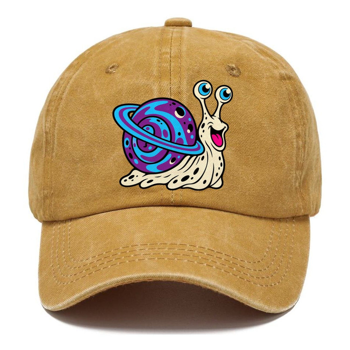 Snail Shell Planet Crazy Styles Classic Cap – Golden Harvest