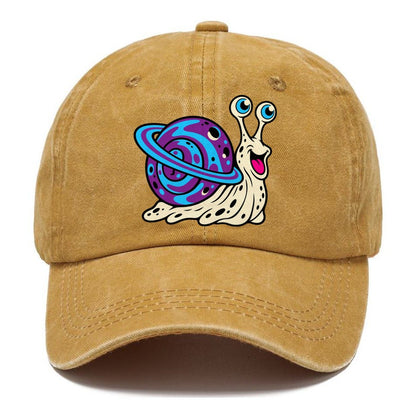 Snail Shell Planet Crazy Styles Classic Cap – Golden Harvest