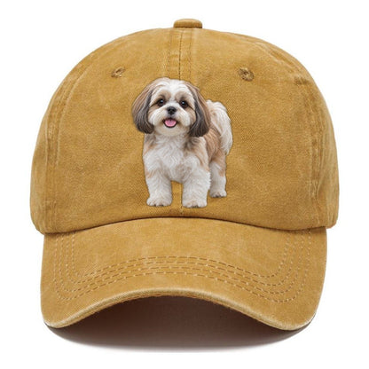 Shih Tzu Standing Top Breeds Classic Cap – Golden Harvest