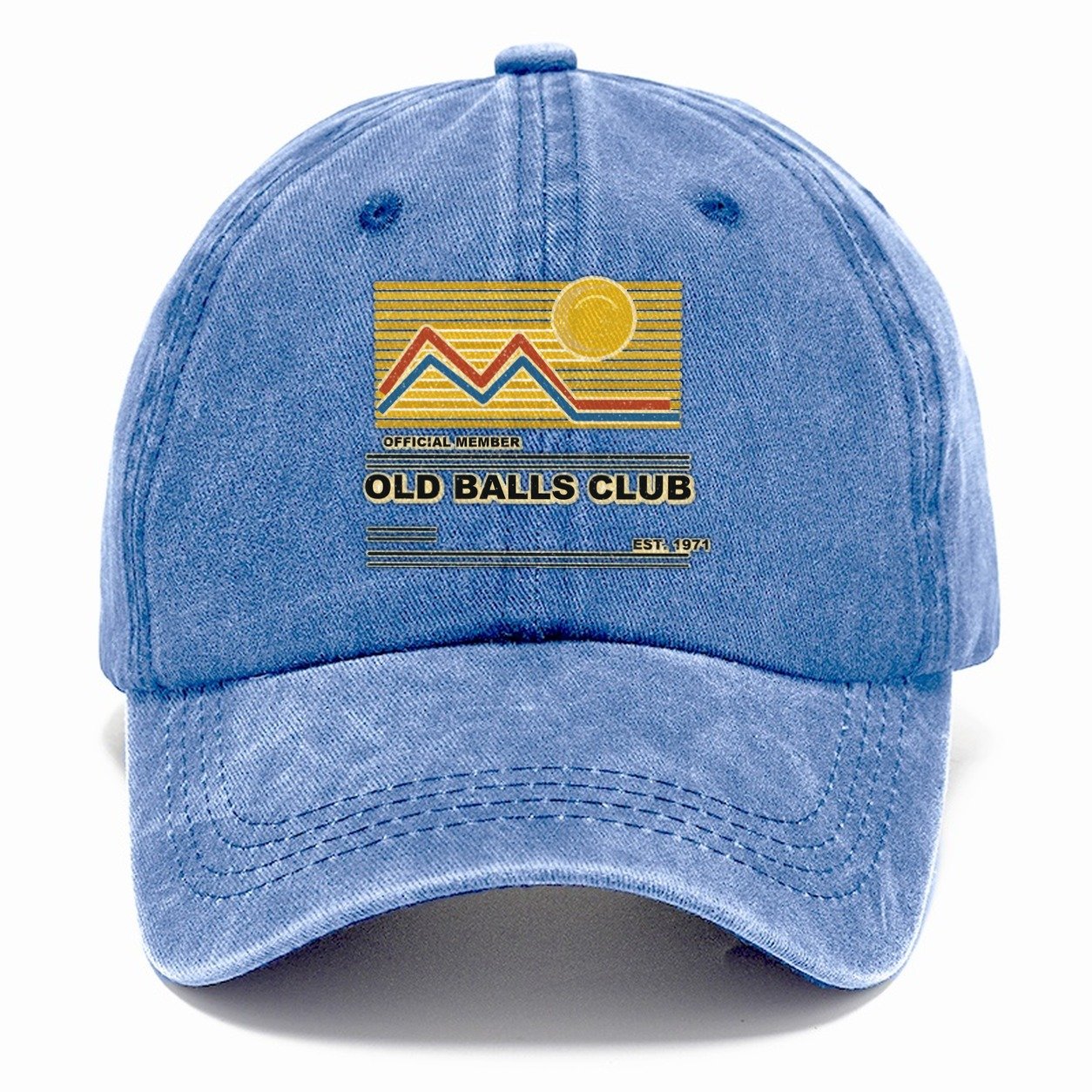 Old Balls Club Classic Cap – Summer Sky