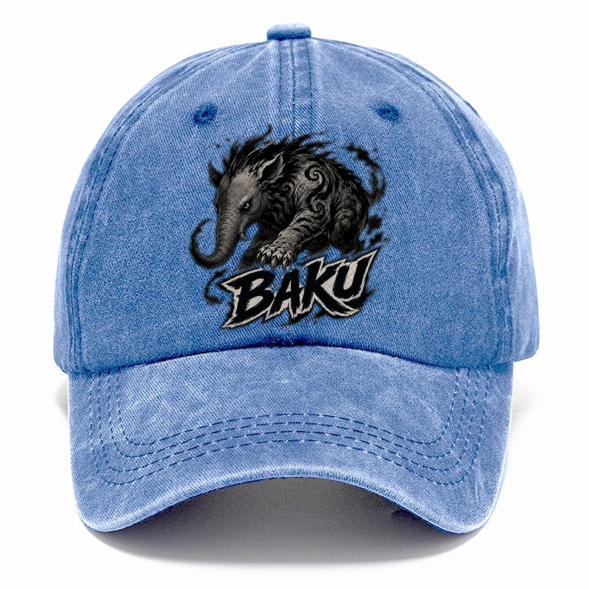 Baku Gestural Marks Classic Cap – Summer Sky