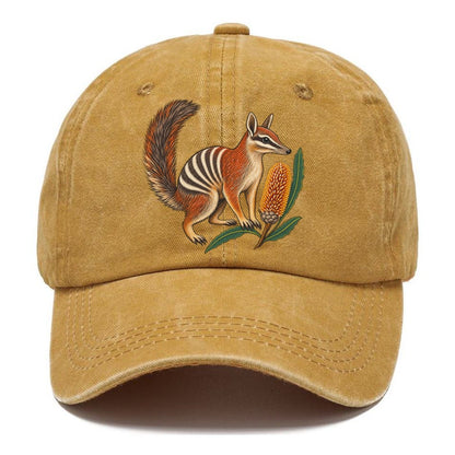 Numbat And Banksia Cones Australia Cultural Icons Classic Cap – Golden Harvest