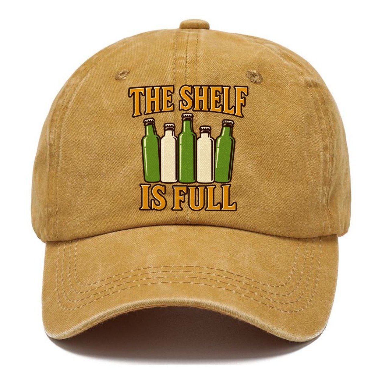 The Shelf Is Full Homebrewing Classic Cap – Golden Harvest