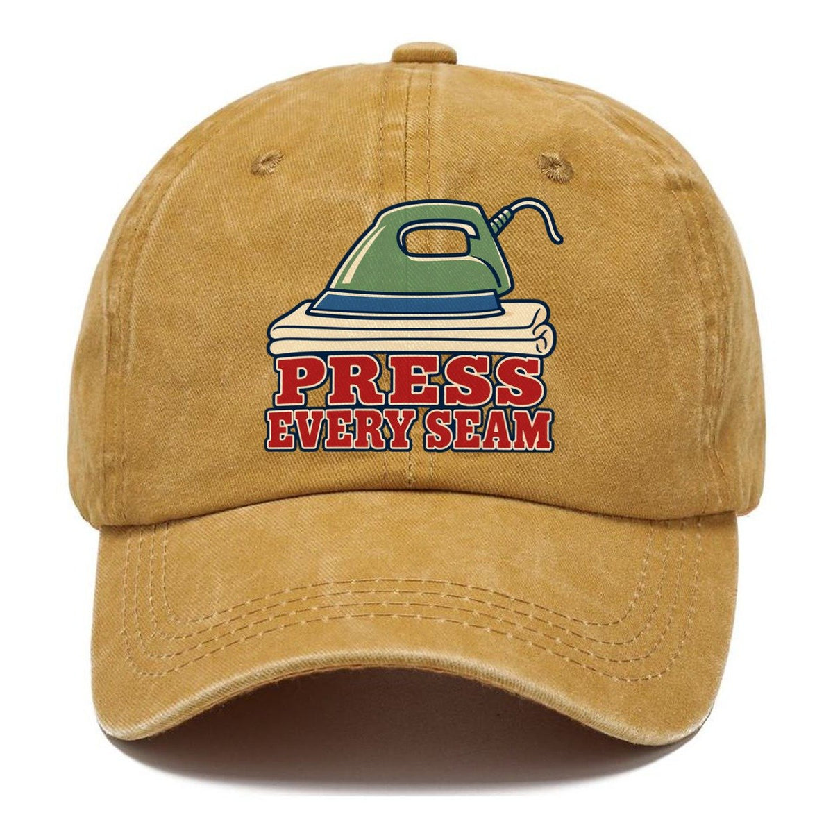 Press Every Seam Sewing And Quilting Classic Cap – Golden Harvest