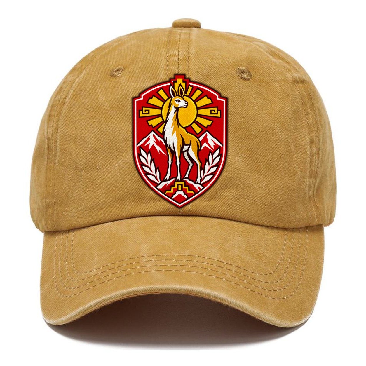 Peru Minimal Emblem Country Logos Classic Cap – Golden Harvest