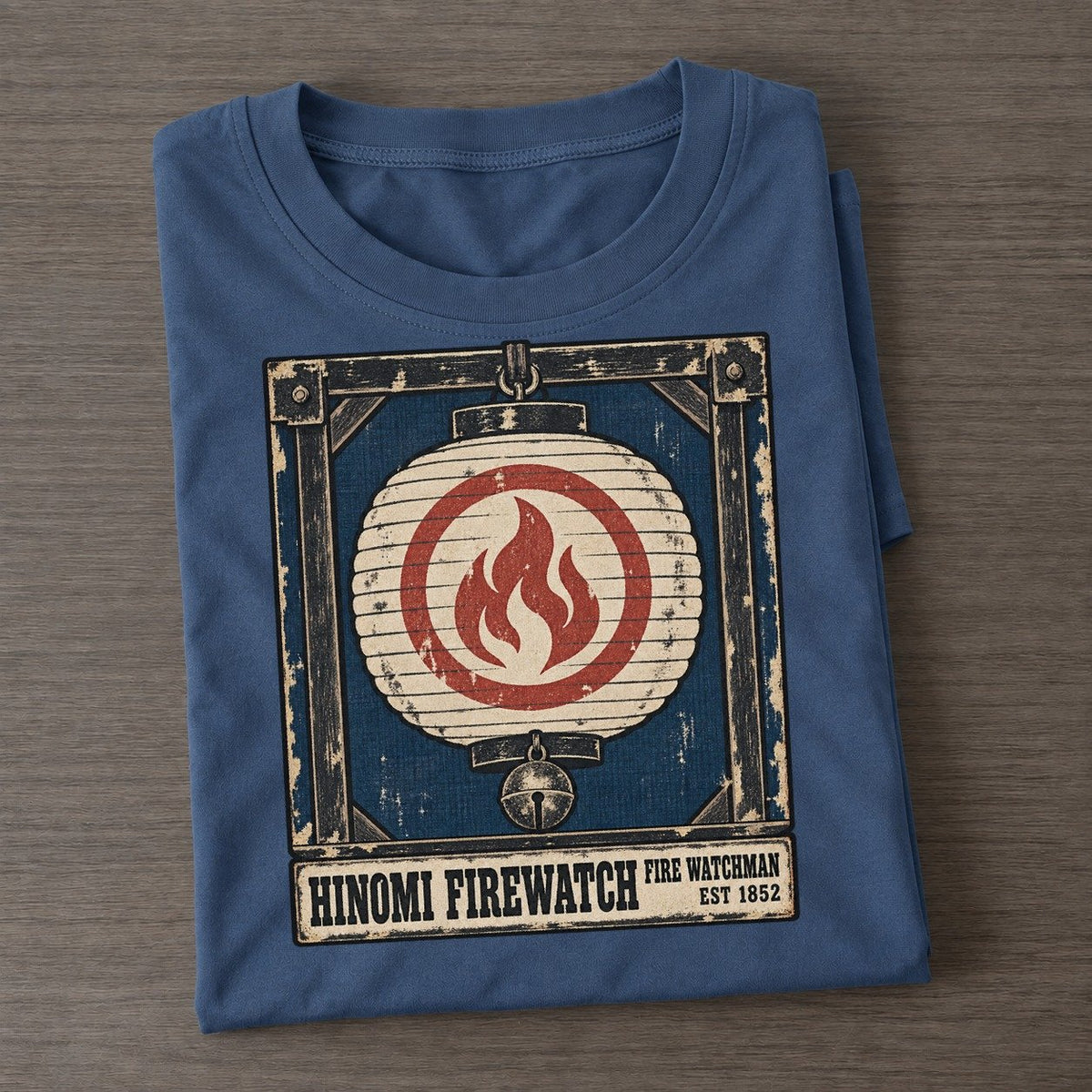 Hinomi Fire Watch Noren Trade Co Classic T-shirt – Twilight Navy