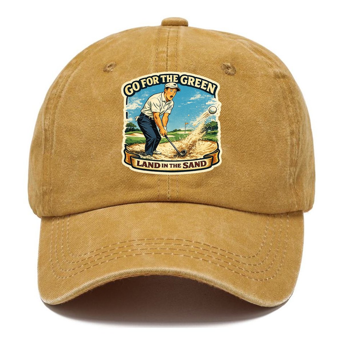 Land In The Sand Classic Cap – Golden Harvest