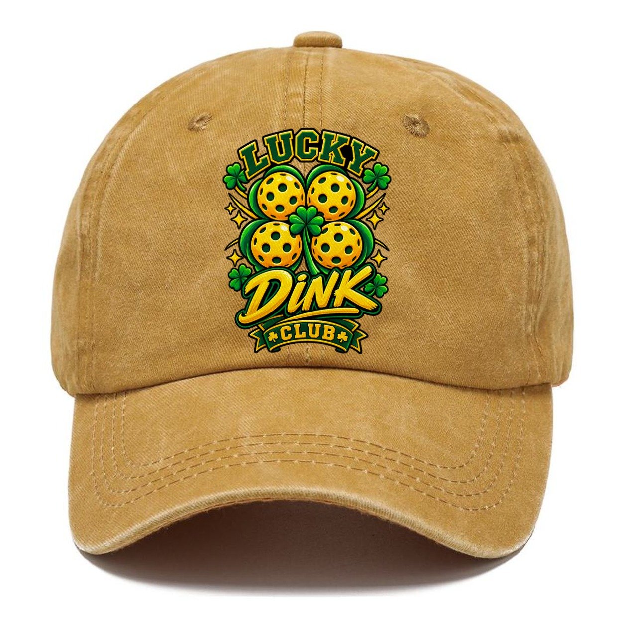 Lucky Dink Club Pickleball Life Classic Cap – Golden Harvest