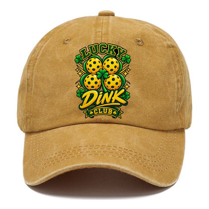 Lucky Dink Club Pickleball Life Classic Cap – Golden Harvest
