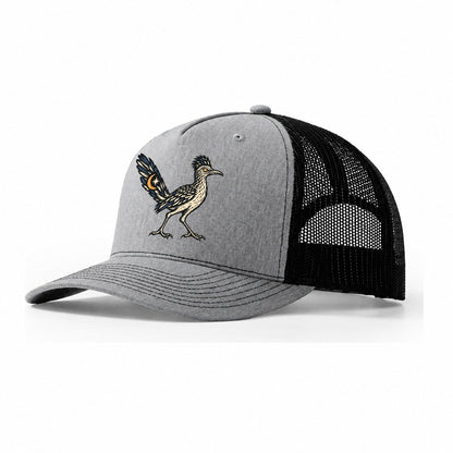 Roadrunner Lantern Eye Sundown Familiars Trucker Hat – Sport Grey Black