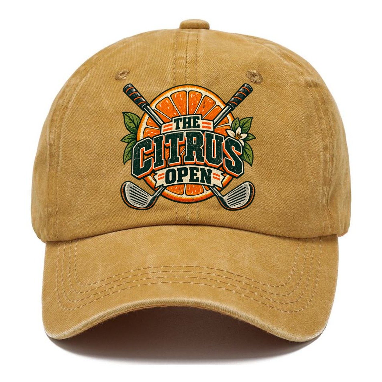 The Citrus Open Golf Life Classic Cap – Golden Harvest