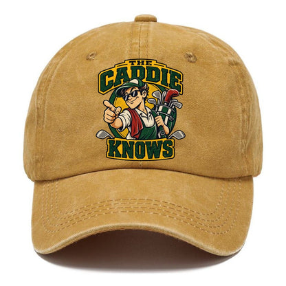 The Caddie Knows Golf Life Classic Cap – Golden Harvest