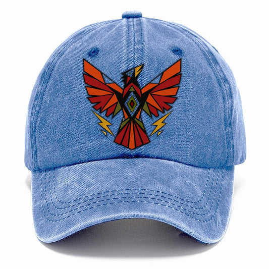 Thunderbird Geometric Classic Cap – Summer Sky