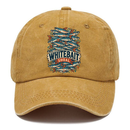 Whitebait Shoal Stack Fishing Club Classic Cap – Golden Harvest