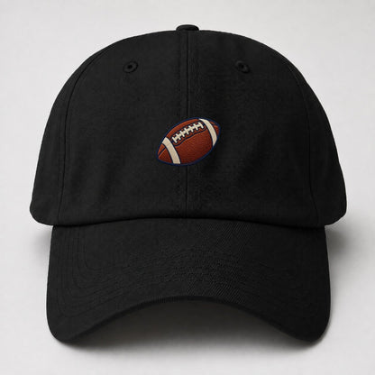 American Football Tiny Solo Marks Baseball Cap – Black