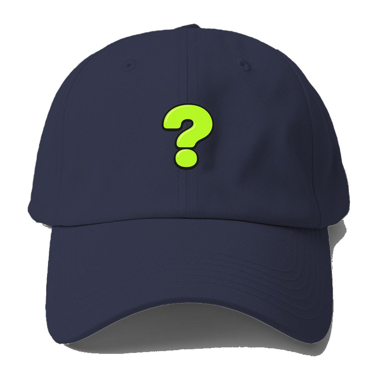 Neon Mystery Mark Baseball Cap – Twilight Navy