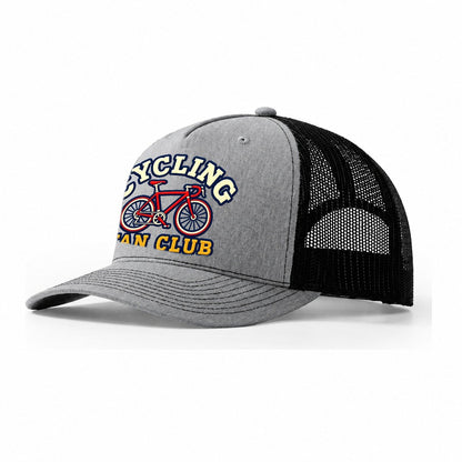 Cycling Fan Club Trucker Hat – Sport Grey Black