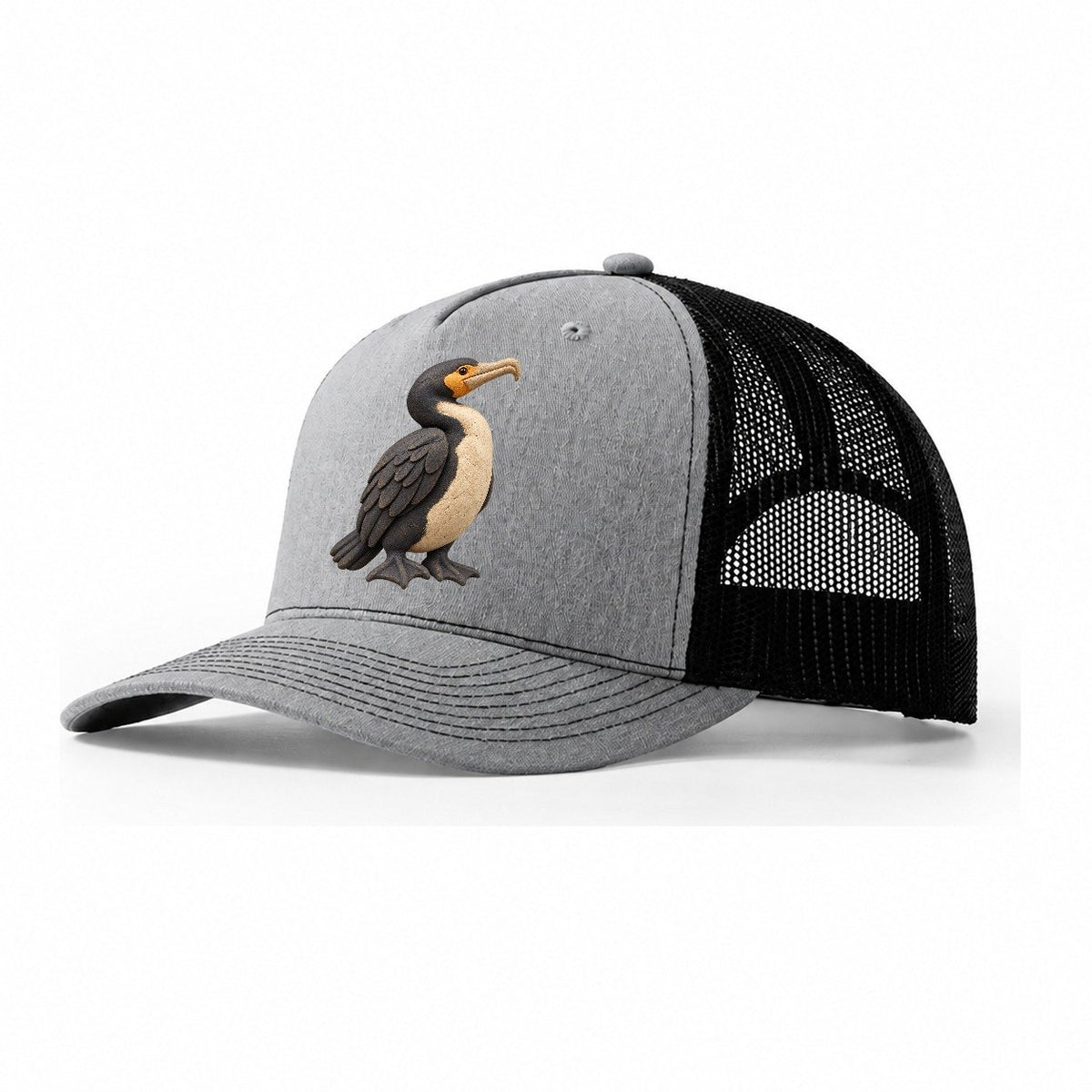 Cormorant Wing Fold Trucker Hat – Sport Grey Black
