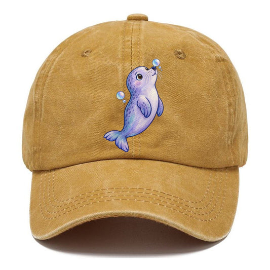 Seal Bubble Snoot Sea Sprite Classic Cap – Golden Harvest