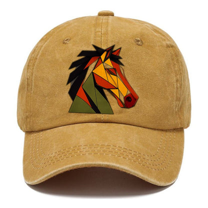 Horse Head Profile Classic Cap – Golden Harvest