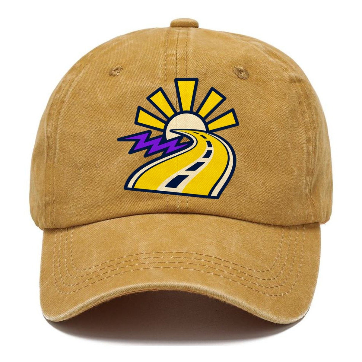 Road To Sunburst 90S Running Clubs Classic Cap – Golden Harvest