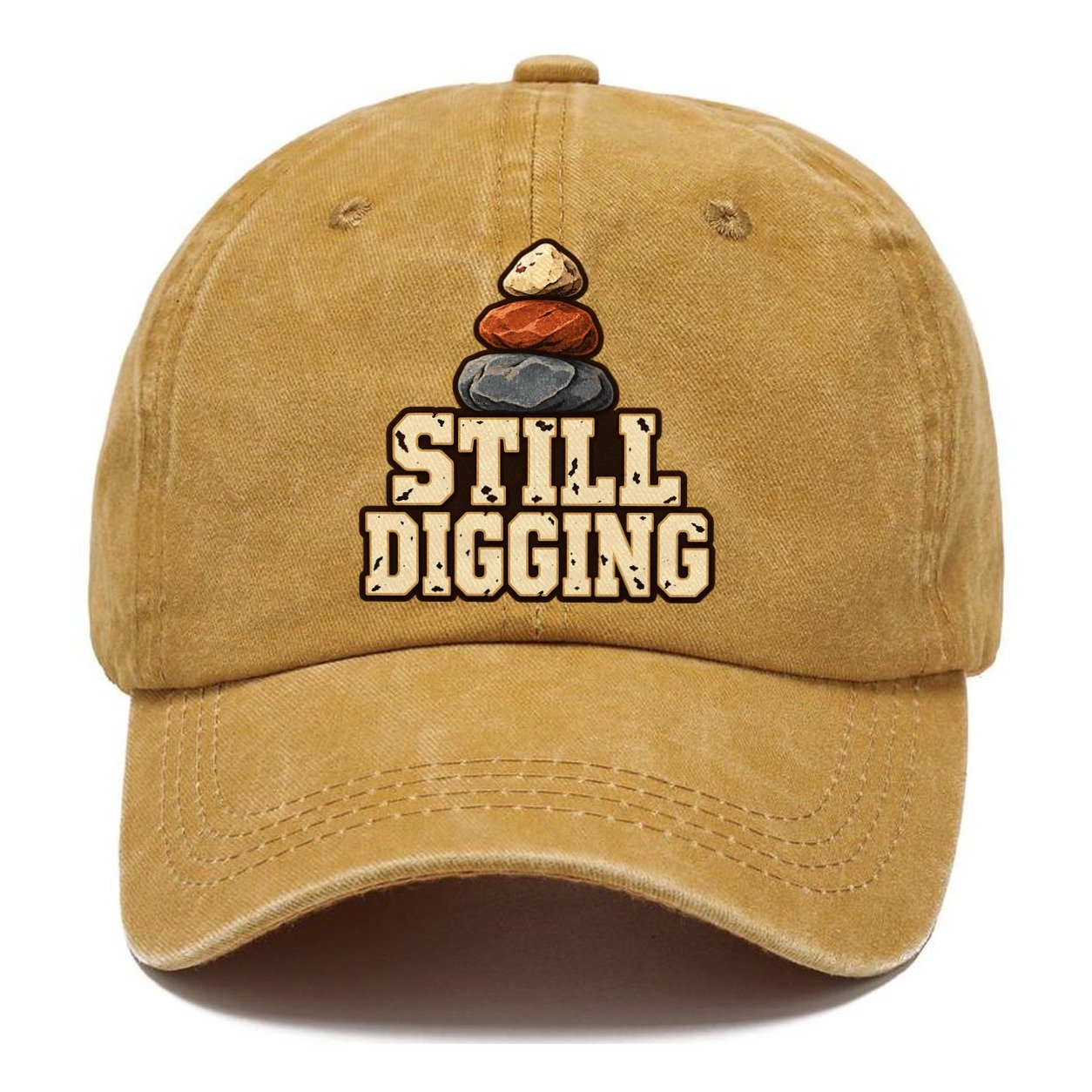 Still Digging Rocks And Minerals Classic Cap – Golden Harvest