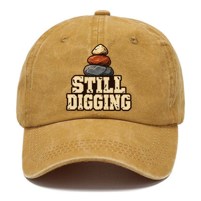 Still Digging Rocks And Minerals Classic Cap – Golden Harvest