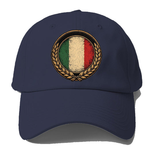 Italian Crest Baseball Cap – Twilight Navy