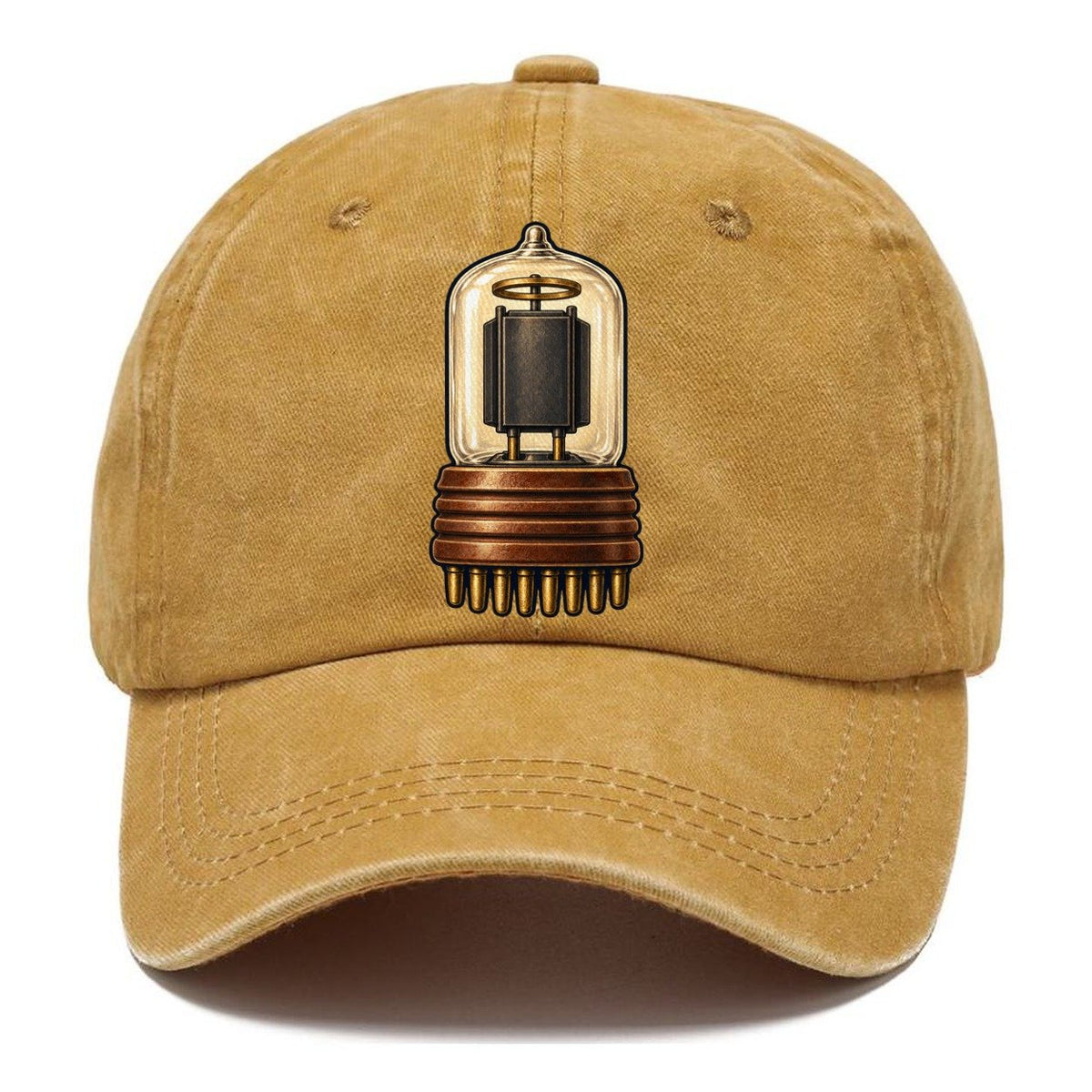 Radio Valve And Brass Pins Amateur Radio Classic Cap – Golden Harvest