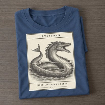 Leviathan Specimen Plate Creature Canticle Classic T-shirt – Twilight Navy