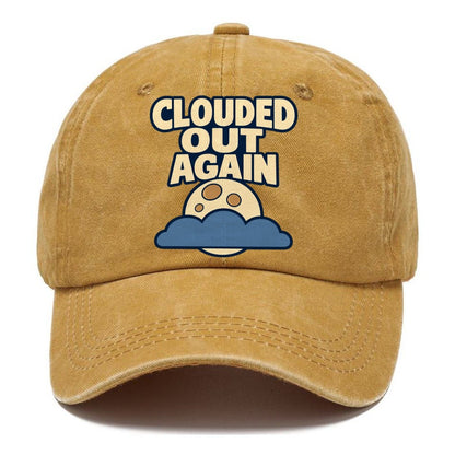 Clouded Out Again Astronomy And Stargazing Classic Cap – Golden Harvest