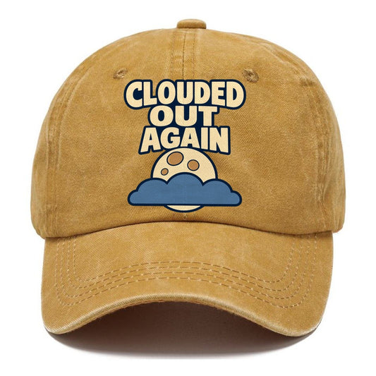 Clouded Out Again Astronomy And Stargazing Classic Cap – Golden Harvest