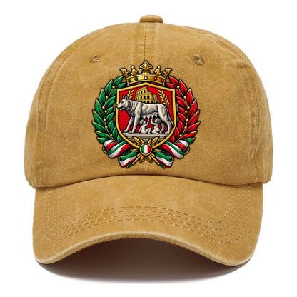 Italy Heraldic Crest Country Logos Classic Cap – Golden Harvest