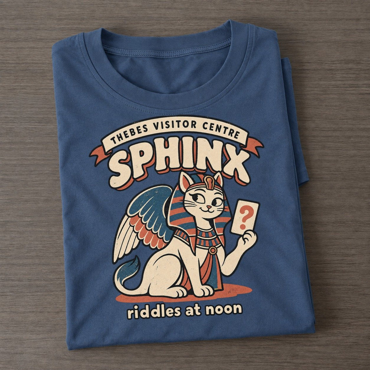 Sphinx Olympus Gift Shop Classic T-shirt – Twilight Navy