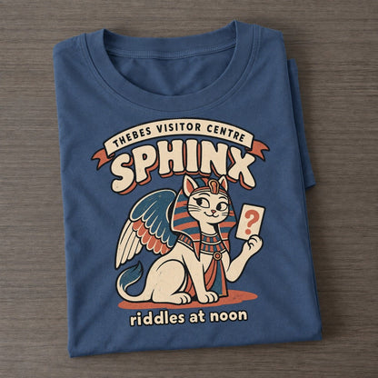 Sphinx Olympus Gift Shop Classic T-shirt – Twilight Navy