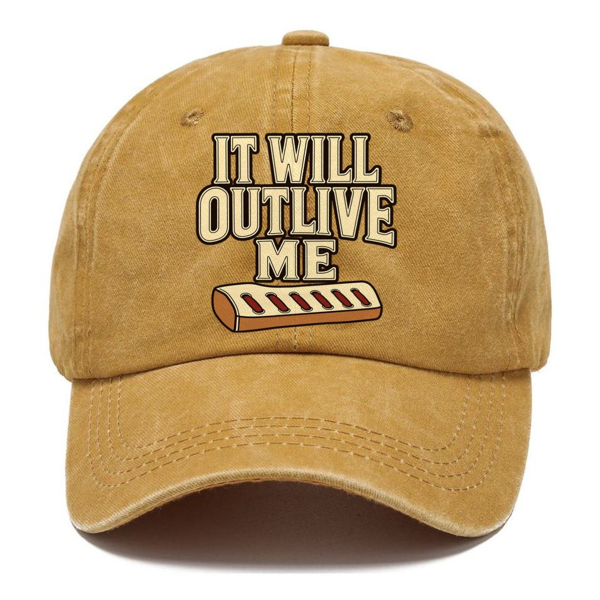 It Will Outlive Me Leathercraft Classic Cap – Golden Harvest